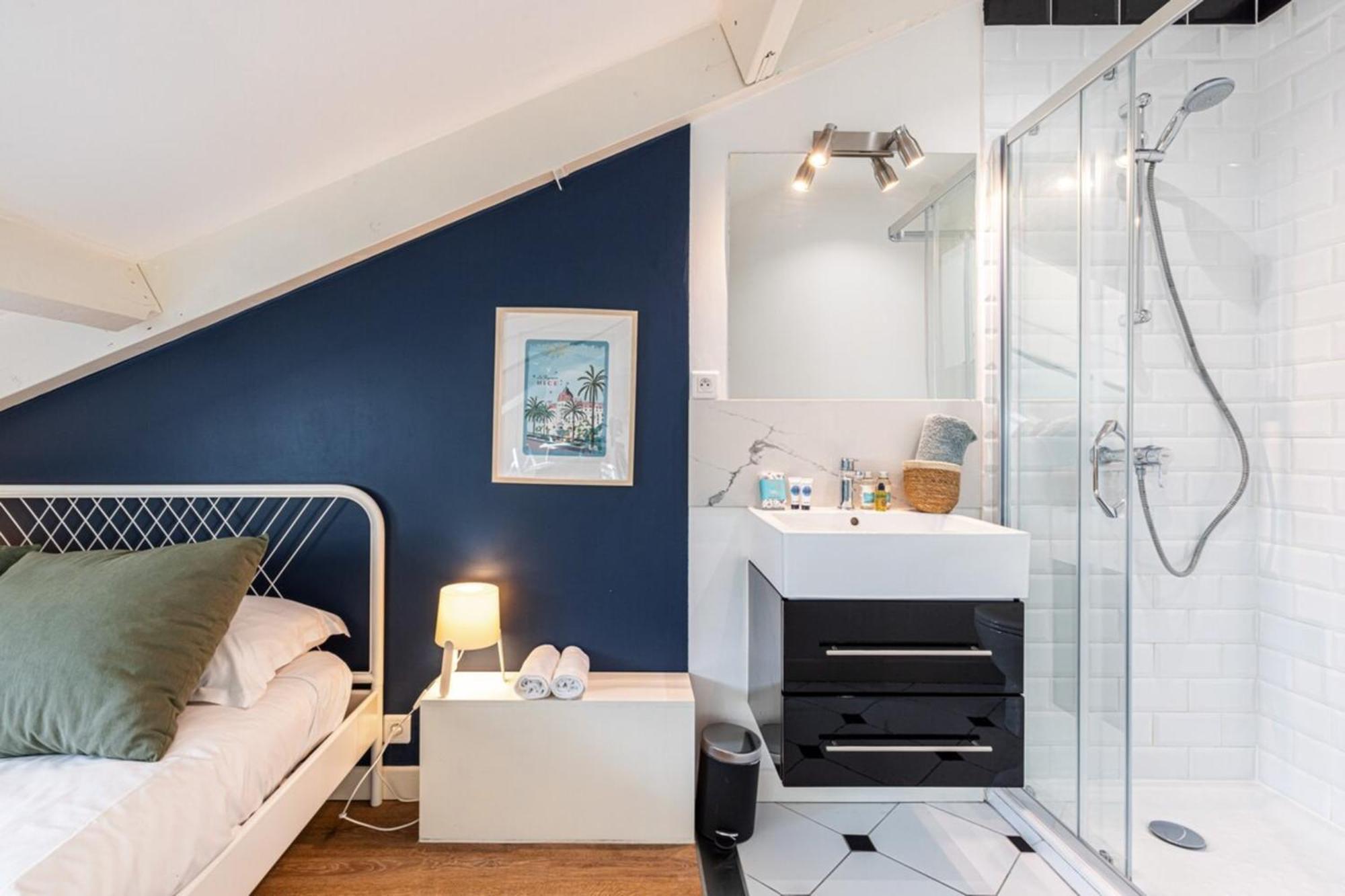 Deroulede - Superb Studio Suite W Ac Downtown Nice Exteriér fotografie